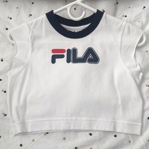 Fila X Barneys New York Crop Top Size: Small
